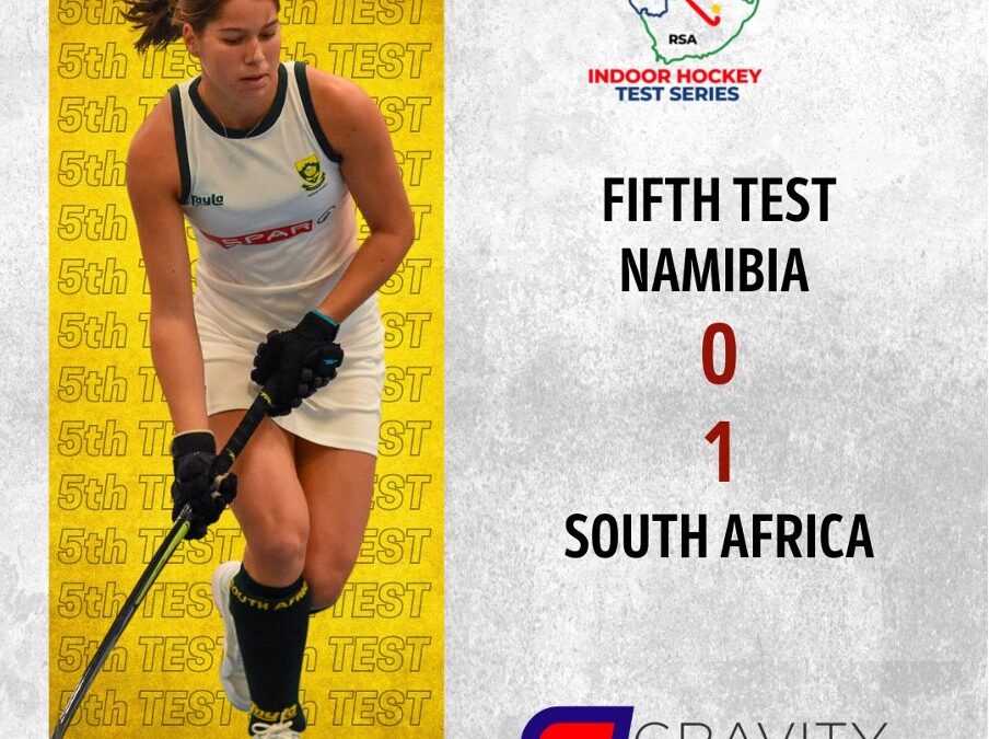 African Hockey Indoor Test Series | Double Victory for South Africa in Match 5