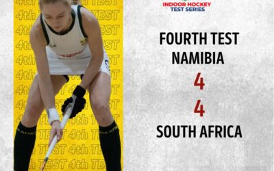 African Hockey Indoor Test Series | Goals Galore in the fourth tests
