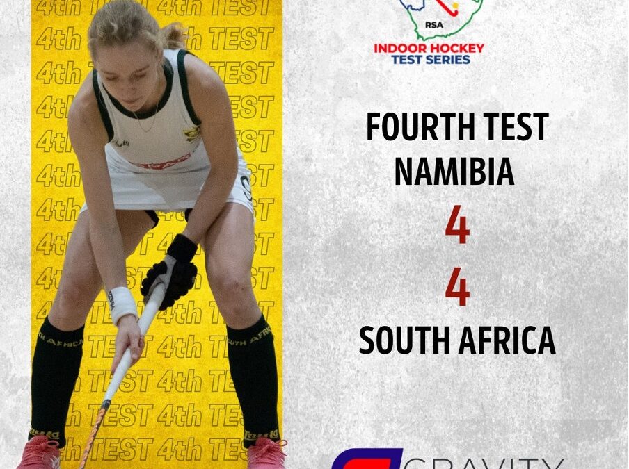 African Hockey Indoor Test Series | Goals Galore in the fourth tests