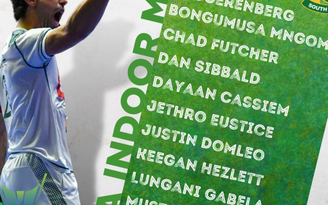 Blend of Youth and Experience the cornerstone of the SA Hockey Men Squad for the FIH Hockey Indoor World Cup 2023