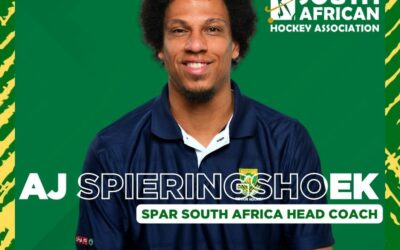 South African Hockey Announces AJ Spieringshoek as New Head Coach of SPAR South Africa Indoor Hockey Women’s Team