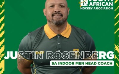 South African Hockey Extends Justin Rosenberg’s Contract as Head Coach of the Indoor Men’s Team