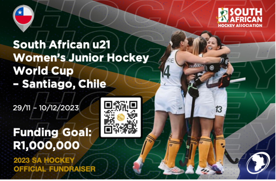 South African Hockey Association Launches Crowdfunding Campaigns To Help Fund Upcoming FIH Junior Hockey World Cups