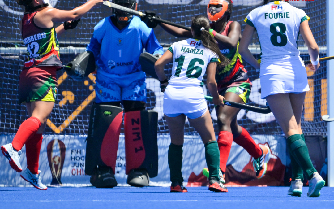 FIH Hockey Women’s Junior World Cup | South Africa win all African battle in Chile.